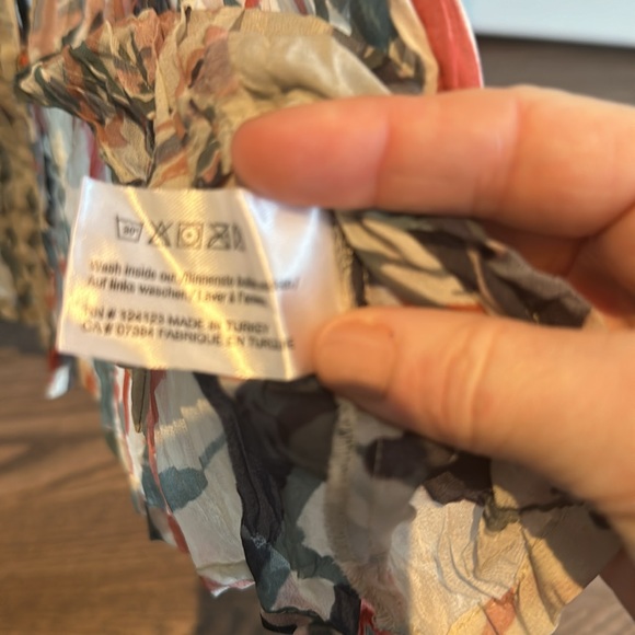 Sandwich Button Blouse Sz 38/S - Picture 6 of 7